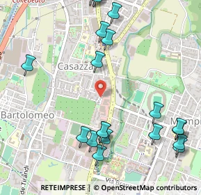 Mappa Via Paolo Cuzzetti, 25136 Brescia BS, Italia (0.6595)