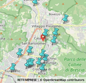 Mappa Via Paolo Cuzzetti, 25136 Brescia BS, Italia (2.242)
