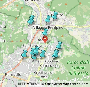Mappa Via Paolo Cuzzetti, 25136 Brescia BS, Italia (1.64929)