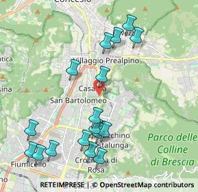 Mappa Via Carlo Fisogni, 25136 Brescia BS, Italia (2.27235)