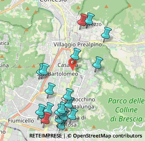 Mappa Via Paolo Cuzzetti, 25136 Brescia BS, Italia (2.4285)