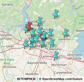 Mappa Via Paolo Cuzzetti, 25136 Brescia BS, Italia (9.595)