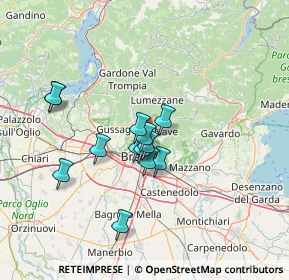 Mappa Via Paolo Cuzzetti, 25136 Brescia BS, Italia (10.68538)