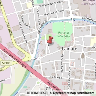Mappa Vicolo Campo Sportivo, 8, 20020 Lainate, Milano (Lombardia)