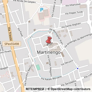 Mappa Piazza Maggiore, 16, 24057 Martinengo, Bergamo (Lombardia)