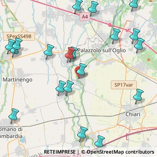 Mappa Vicolo Quarterazzo, 25037 Pontoglio BS, Italia (5.937)