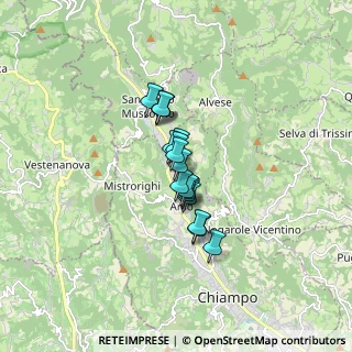 Mappa Via Castiglione, 36072 Chiampo VI, Italia (0.97176)