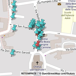 Mappa Via Madonna, 20045 Lainate MI, Italia (0.01852)