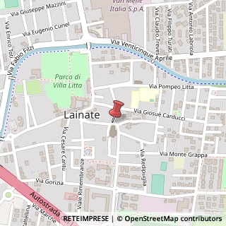 Mappa Piazza Dante, 13, 20020 Lainate, Milano (Lombardia)