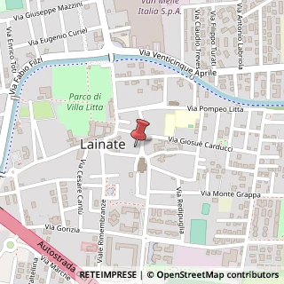 Mappa Piazza Dante, 15, 20020 Lainate, Milano (Lombardia)