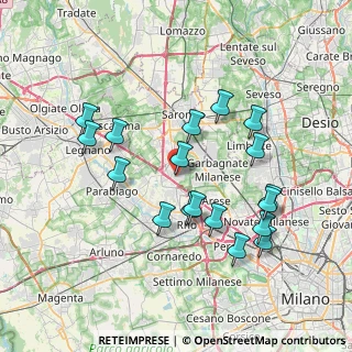 Mappa Via San Francesco, 20020 Lainate MI, Italia (7.31167)