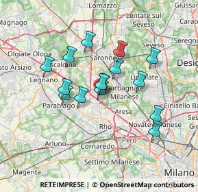 Mappa Via Madonna, 20045 Lainate MI, Italia (5.618)