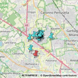 Mappa Piazza Dante, 20020 Lainate MI, Italia (0.52412)