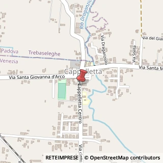 Mappa Via Cappelletta Centro,  24, 30033 Noale, Venezia (Veneto)