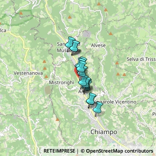 Mappa Via Europa, 36072 Chiampo VI, Italia (0.97176)