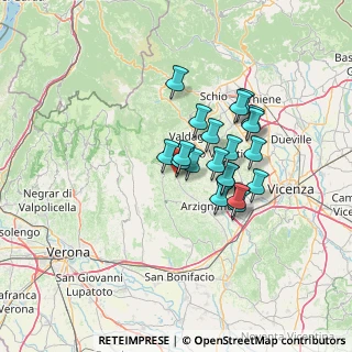 Mappa Via Europa, 36072 Chiampo VI, Italia (10.0905)