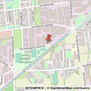 Mappa Via Giuseppe di Vittorio, 11, 20030 Senago, Milano (Lombardia)