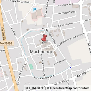 Mappa Via Francesco Mazza, 8, 24057 Martinengo BG, Italia, 24057 Martinengo, Bergamo (Lombardia)