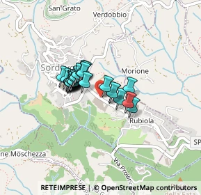 Mappa Via Clemente Vercellone, 13817 Sordevolo BI, Italia (0.25556)