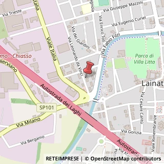 Mappa Via L.Da Vinci, 16, 20045 Nerviano, Milano (Lombardia)