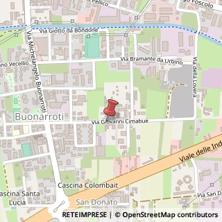 Mappa Via Giovanni Cimabue,  32, 20052 Monza, Monza e Brianza (Lombardia)