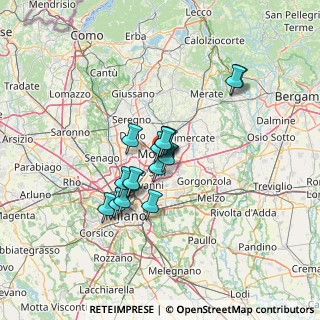 Mappa MONZA Buonarroti, 20900 Monza MB, Italia (9.69563)