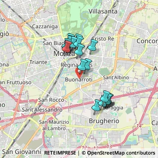 Mappa MONZA Buonarroti, 20900 Monza MB, Italia (1.5995)