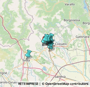 Mappa Strada Novella, 13900 Biella BI, Italia (3.81)