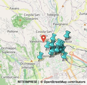 Mappa Strada Novella, 13900 Biella BI, Italia (1.49)