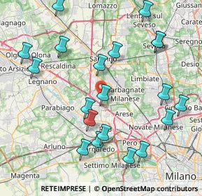 Mappa Via C. Battisti, 20045 Lainate MI, Italia (9.1695)