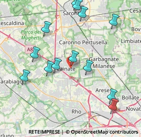 Mappa Via C. Battisti, 20045 Lainate MI, Italia (4.40308)