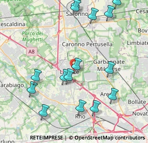 Mappa Via C. Battisti, 20045 Lainate MI, Italia (4.64)