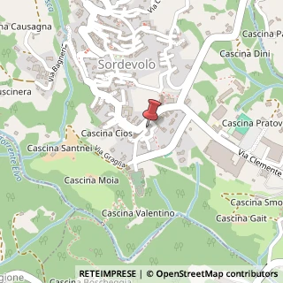 Mappa Via Eugenio Bona, 37, 13817 Sordevolo, Biella (Piemonte)