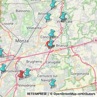 Mappa VIALE GIAN, 20864 Agrate Brianza MB, Italia (5.76455)