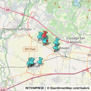 Mappa Via delle Bine, 25033 Cologne BS, Italia (2.84333)