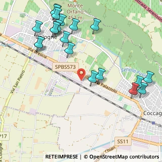 Mappa Via delle Bine, 25033 Cologne BS, Italia (1.323)