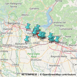 Mappa Via delle Bine, 25033 Cologne BS, Italia (7.25333)