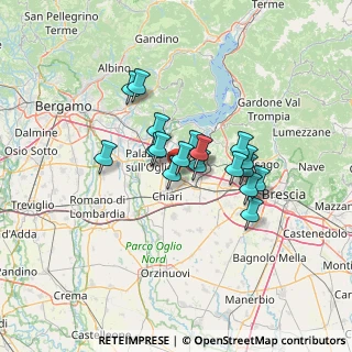 Mappa Via delle Bine, 25033 Cologne BS, Italia (9.38421)