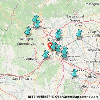 Mappa Strada Maddalene, 36100 Vicenza VI, Italia (11.96692)