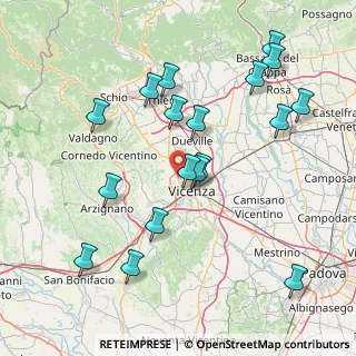 Mappa Strada Maddalene, 36100 Vicenza VI, Italia (16.97278)