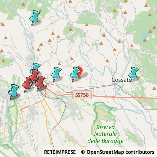 Mappa Via Giuseppe Rivetti, 13856 Vigliano Biellese BI, Italia (5.25583)