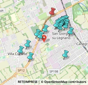 Mappa Via Magenta, 20034 San Giorgio su Legnano MI, Italia (0.9095)