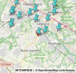 Mappa Via Magenta, 20034 San Giorgio su Legnano MI, Italia (4.836)