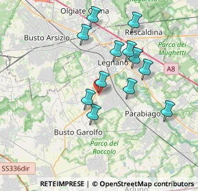 Mappa Via Magenta, 20034 San Giorgio su Legnano MI, Italia (3.315)