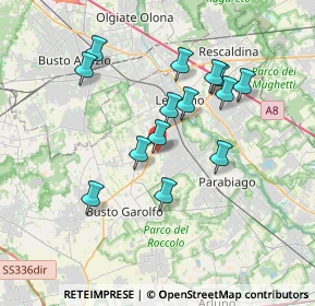 Mappa Via Magenta, 20034 San Giorgio su Legnano MI, Italia (3.22714)