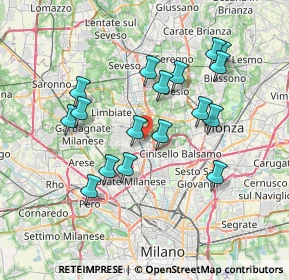 Mappa , 20037 Paderno Dugnano MI, Italia (6.88235)