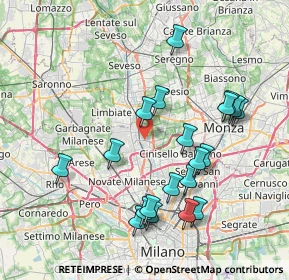 Mappa , 20037 Paderno Dugnano MI, Italia (7.899)