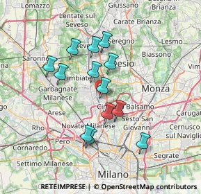 Mappa , 20037 Paderno Dugnano MI, Italia (6.03308)