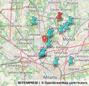 Mappa , 20037 Paderno Dugnano MI, Italia (6.46538)