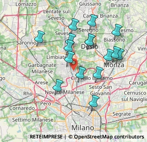 Mappa , 20037 Paderno Dugnano MI, Italia (6.58875)